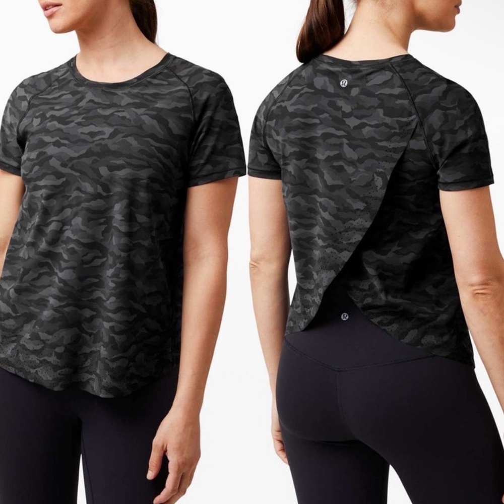 Lululemon Quick pace short sleeve shirt